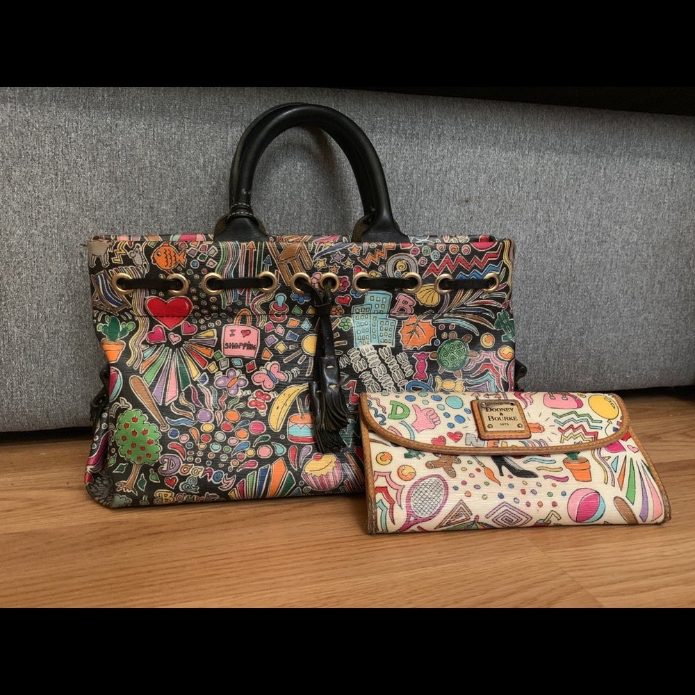 Dooney and Bourke purse and wallet